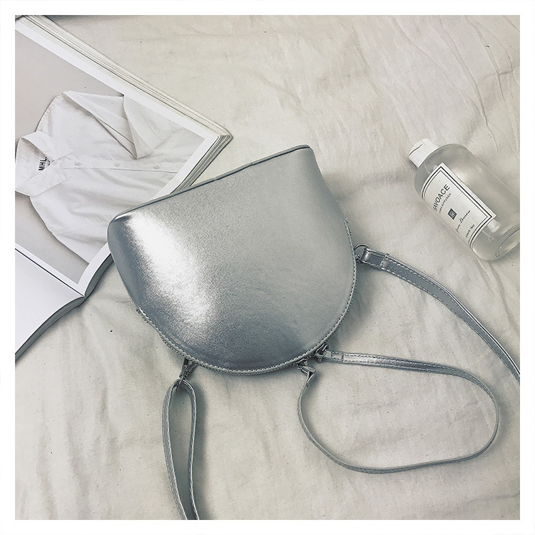 Fashion Silver Color Shell Shape Decorated Handbag,Handbags