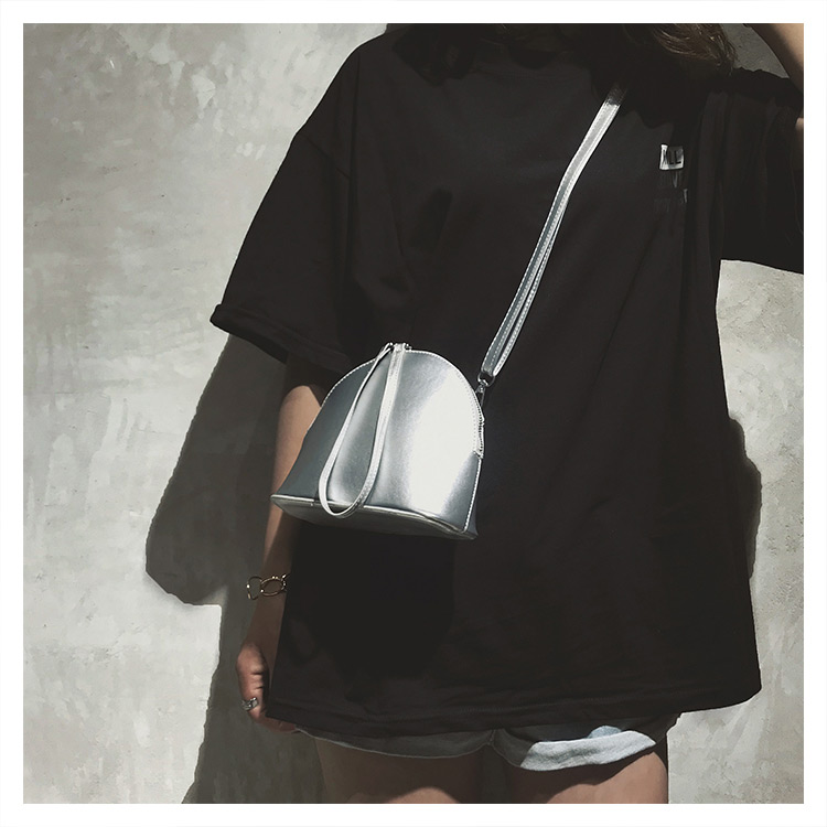 Fashion Black Shell Shape Decorated Handbag,Handbags