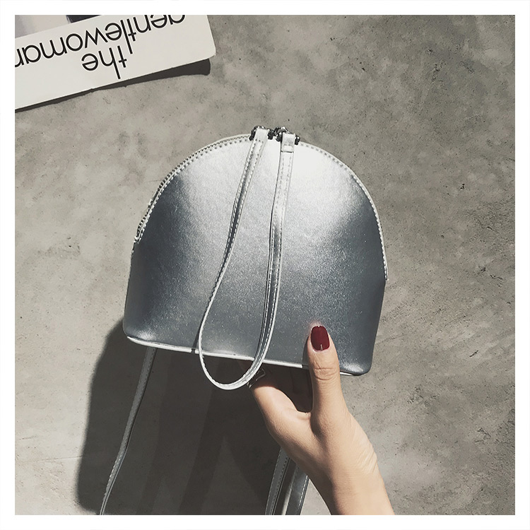 Fashion Brown Shell Shape Decorated Handbag,Handbags
