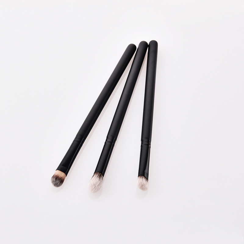 Trendy Black Flame Shape Design Eye Brush(3pcs),Beauty tools