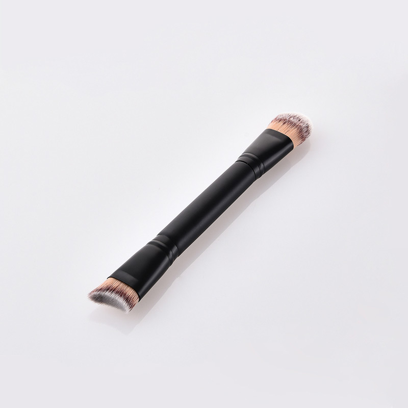 Trendy Black Flame Shape Design Cosmetic Brush(1pc),Beauty tools