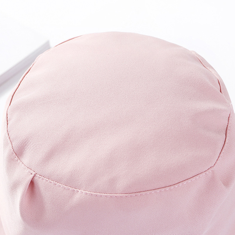 Fashion Pink Pure Color Design Fisherman Hat,Sun Hats