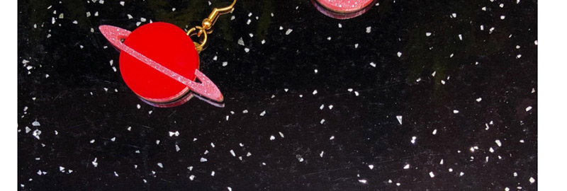 Simple Red+pink Ball Shape Decorated Earrings,Drop Earrings