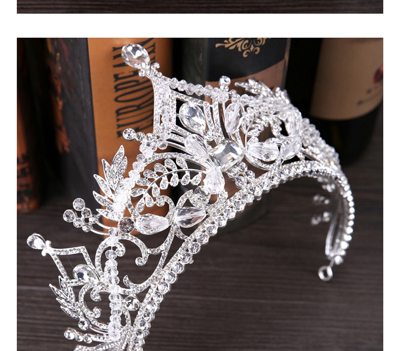 Fashion Silver Color Crown Shape Decorated Hair Accessories,Head Band