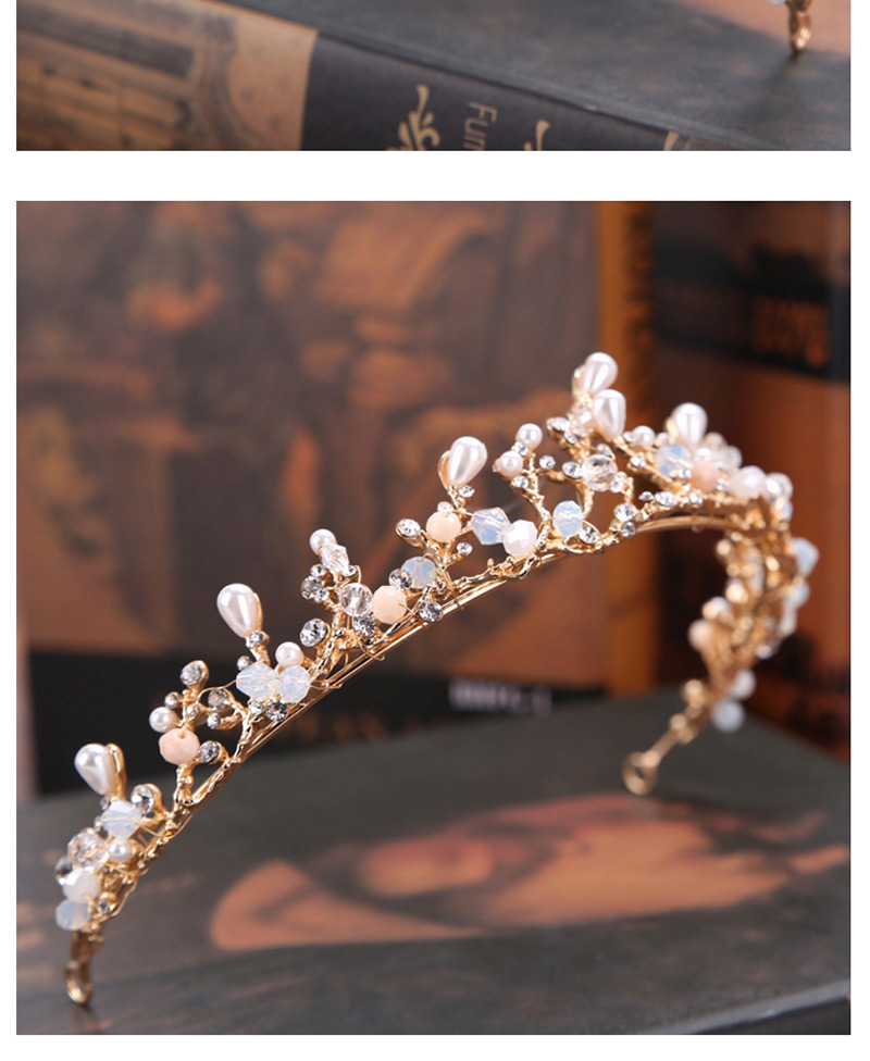 Fashion Gold Color Leaf Shape Decorated Jewelry Set(3 Pcs ),Head Band