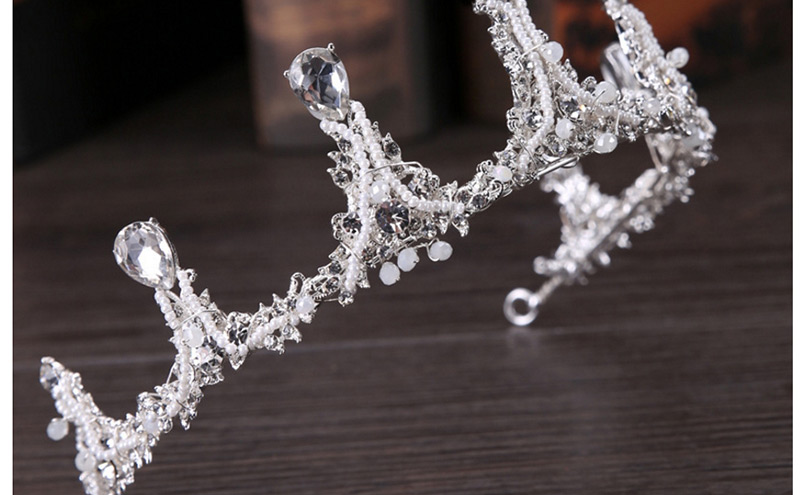 Fashion Silver Color Water Drop Shape Decorated Hair Accessories,Head Band