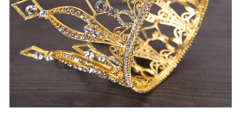 Fashion Gold Color Full Diamond Decorated Hair Accessories,Head Band