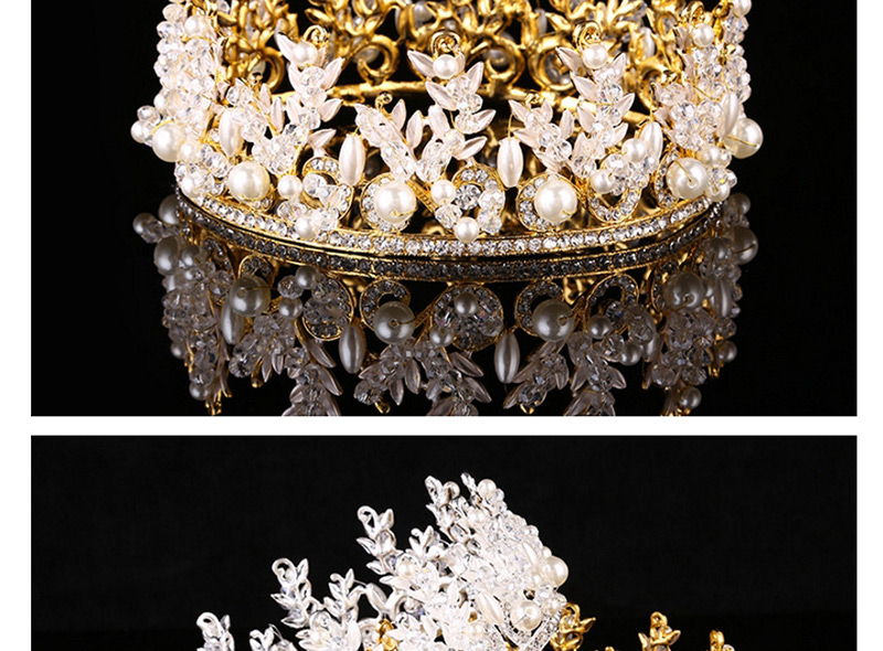 Fashion Gold Color Flower Shape Decorated Hair Accessories,Head Band