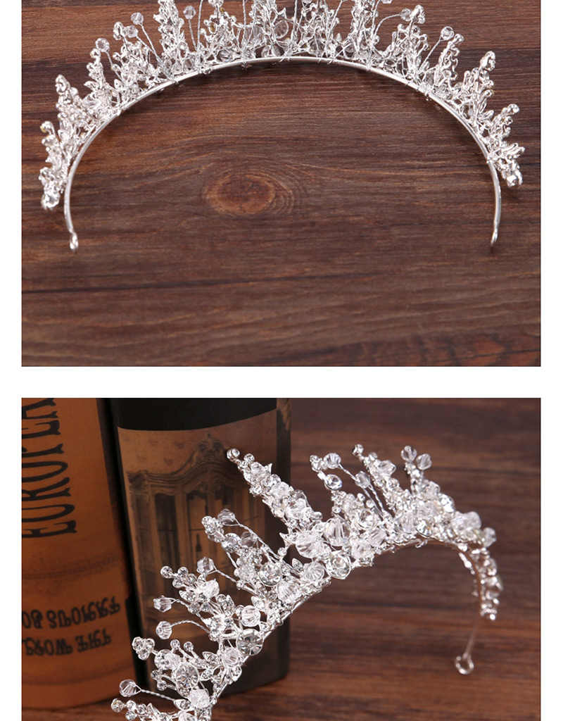 Fashion Red+gold Color Crown Shape Decorated Hair Accessories,Head Band