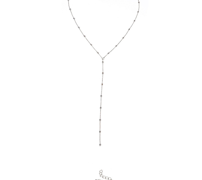 Elegant Antique Silver Tassel Decorated Multi-layer Necklace,Multi Strand Necklaces