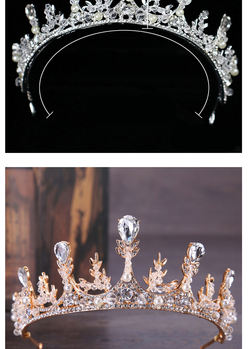 Fashion Silver Color Crown Shape Design Hair Accessories,Head Band