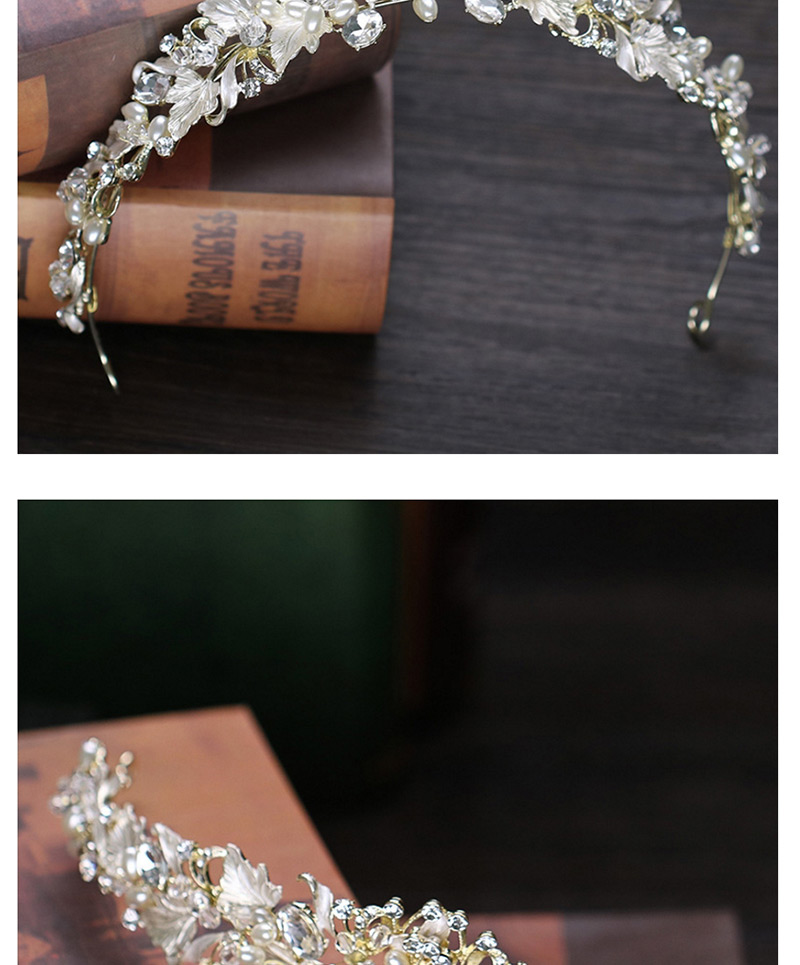 Fashion Gold Color Flowers Decorated Hair Accessories,Head Band