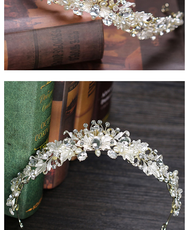 Fashion Gold Color Flowers Decorated Hair Accessories,Head Band