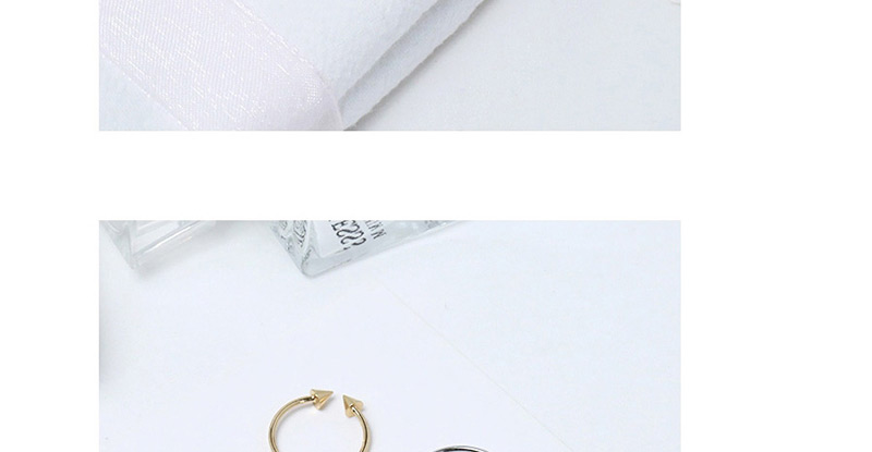 Fashion Gold Color Pure Color Decorated Spiral Ring,Fashion Rings