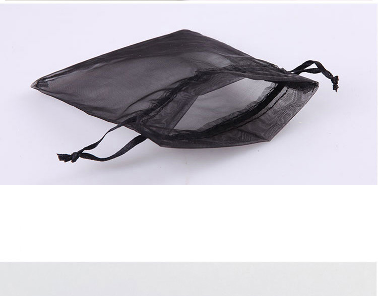 Fashion Black Pure Color Decorated Bag,Household goods