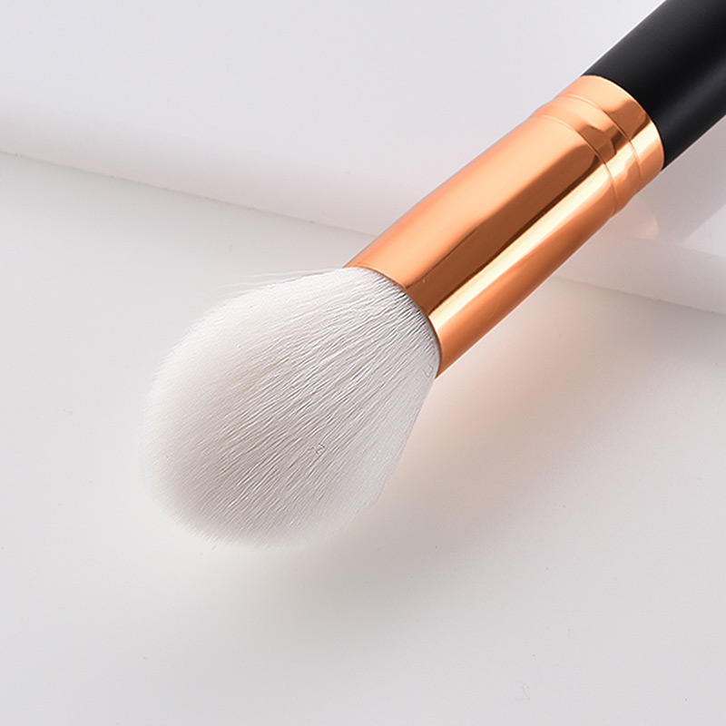 Fashion Black Flame Shape Design Cosmetic Brush(1pc),Beauty tools