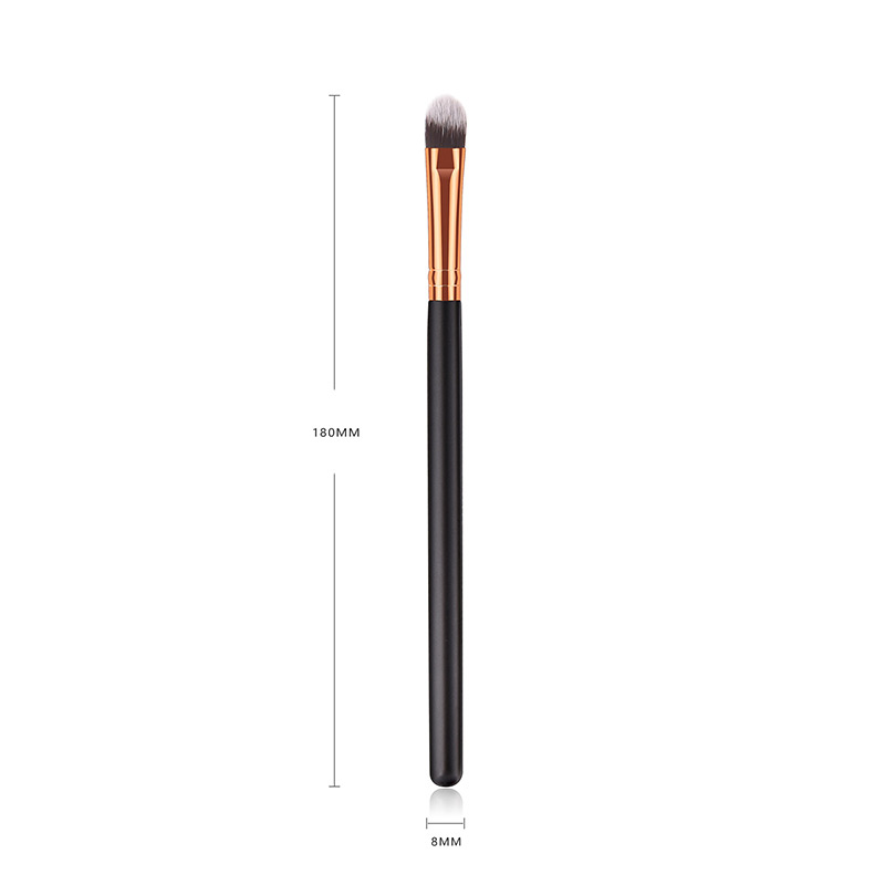 Fashion Black Flame Shape Design Concealer Brush(1pc),Beauty tools