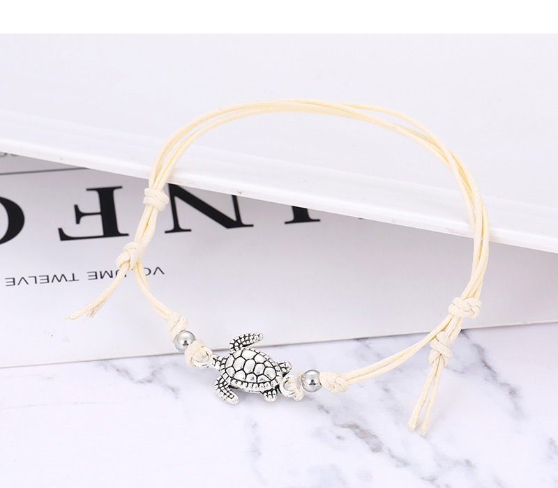 Fashion Beige Tortoise Shape Decorated Ankle Chain,Fashion Anklets
