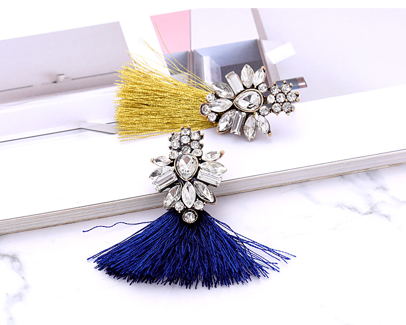 Fashion Multi-color Water Drop Shape Decorated Earrings,Stud Earrings