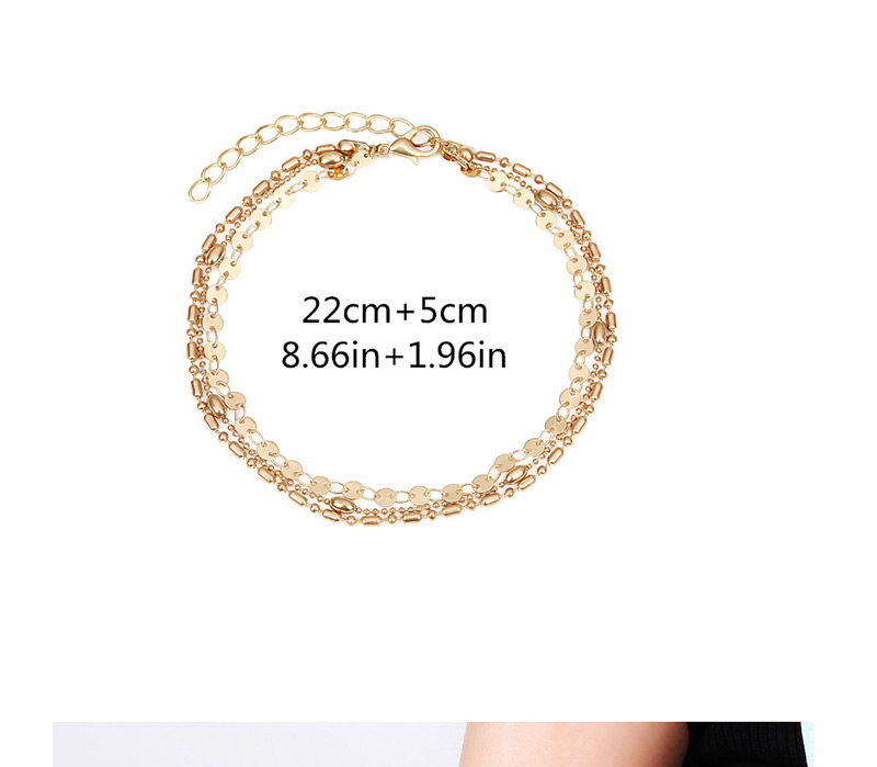Fashion Silver Color Pure Color Decorated Ankle Chain,Fashion Anklets