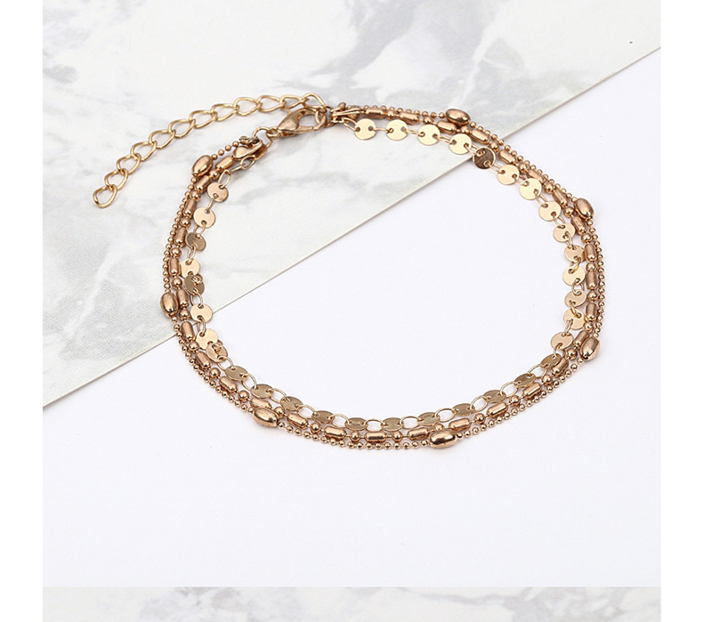 Fashion Silver Color Pure Color Decorated Ankle Chain,Fashion Anklets