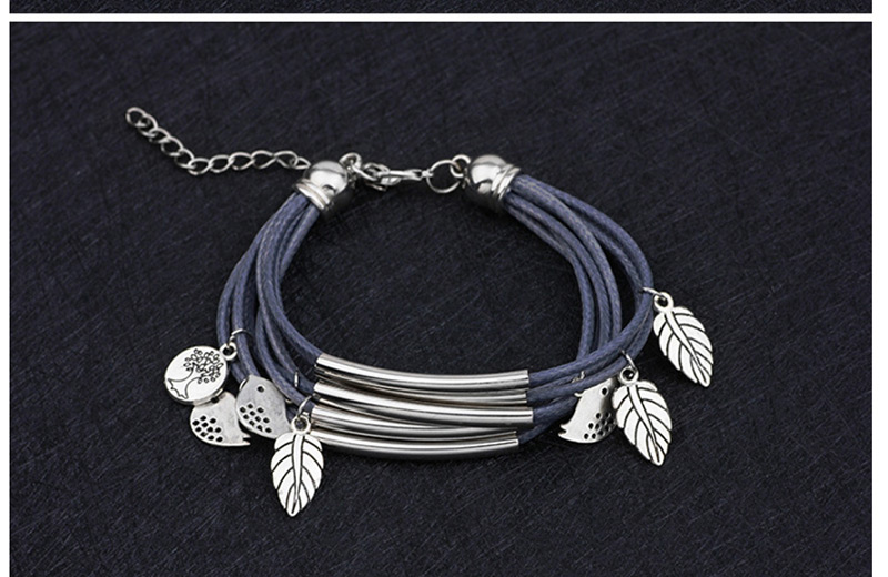 Fashion Beige Leaf Shape Decorated Bracelet,Fashion Bracelets