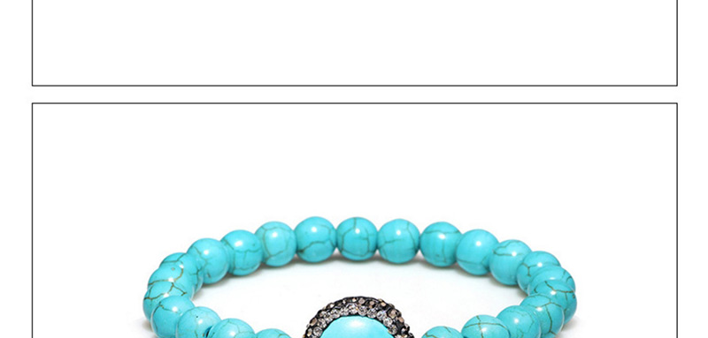Fashion Blue Diamond Decorated Bracelet,Fashion Bracelets