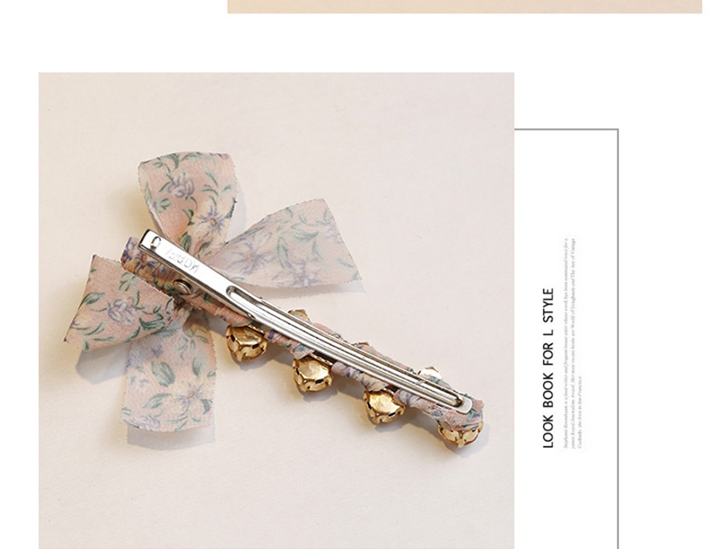 Fashion Gray Flower Pattern Decorated Hair Clip,Hairpins