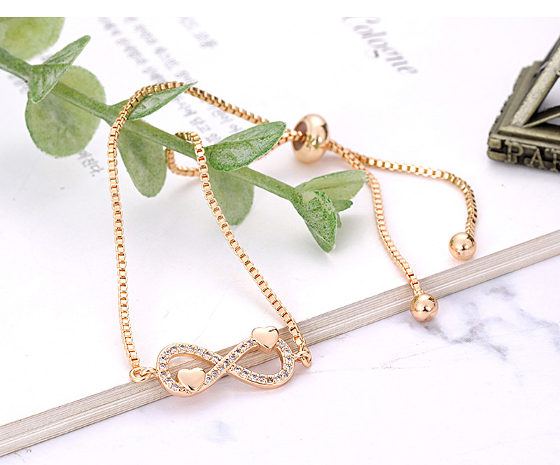 Fashion Gold Color Letter 8 Shape Decorated Earrings,Bracelets