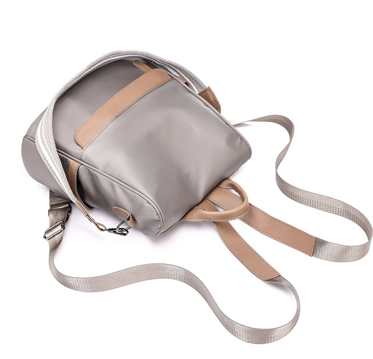 Fashion Black Stripe Pattern Design Large Capacity Waterproof Bag,Backpack