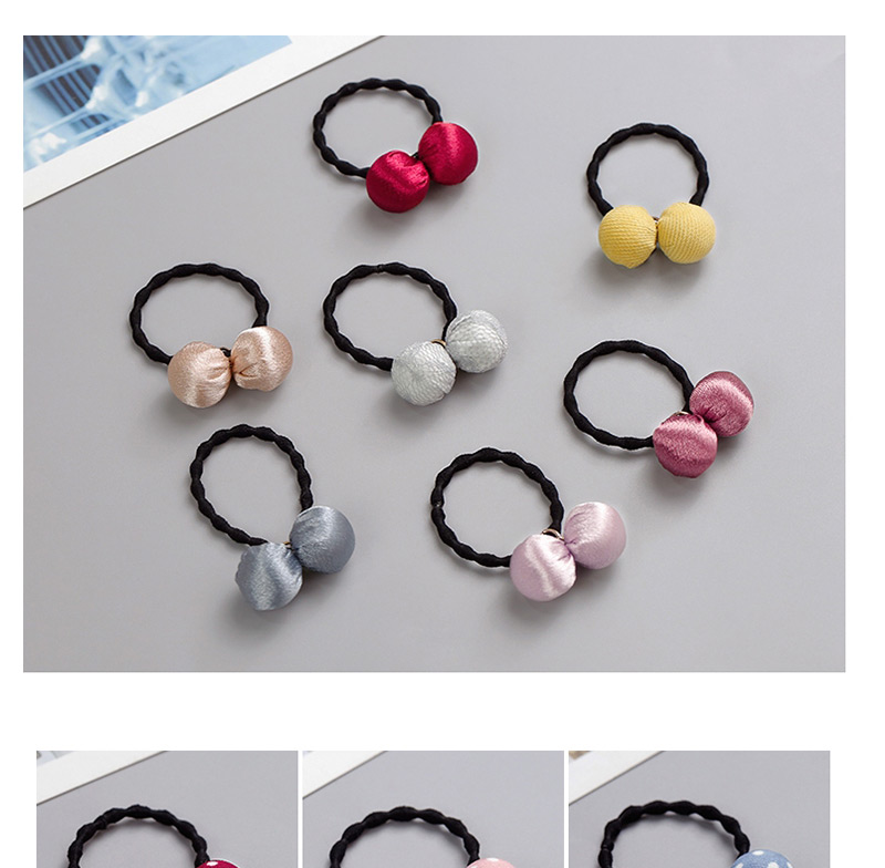 Fashion Yellow Ball Shape Decorated Hair Band,Kids Accessories