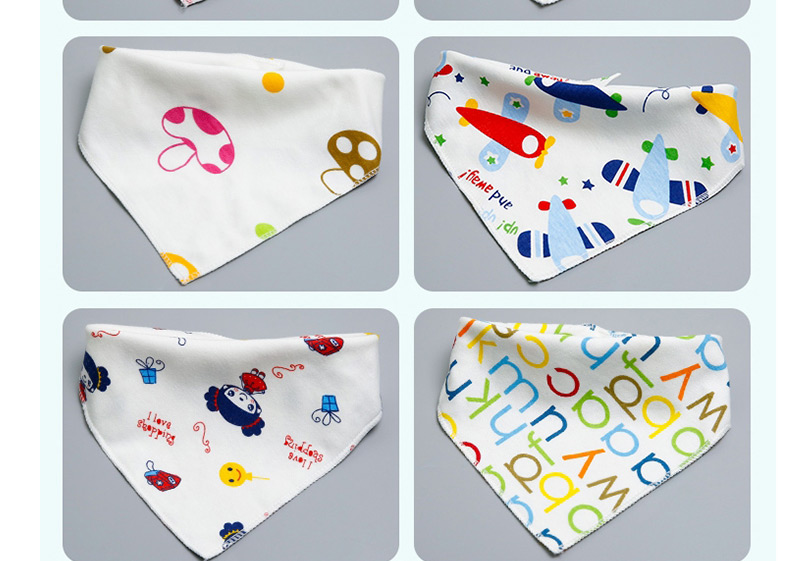 Fashion Multi-color Candy Pattern Decorated Baby Bib (1 Pc),Kids Accessories