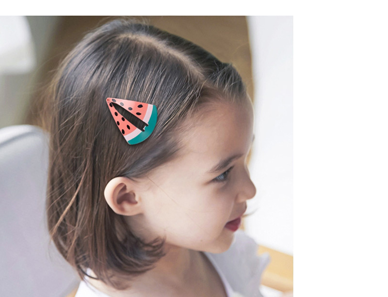 Fashion Pink Shell Shape Decorated Hair Clip,Kids Accessories
