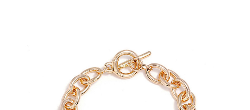 Elegant Gold Color Coins Decorated Pure Color Bracelet,Fashion Bracelets