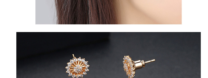 Fashion Gold Color Pearl Decorated Earrings,Earrings