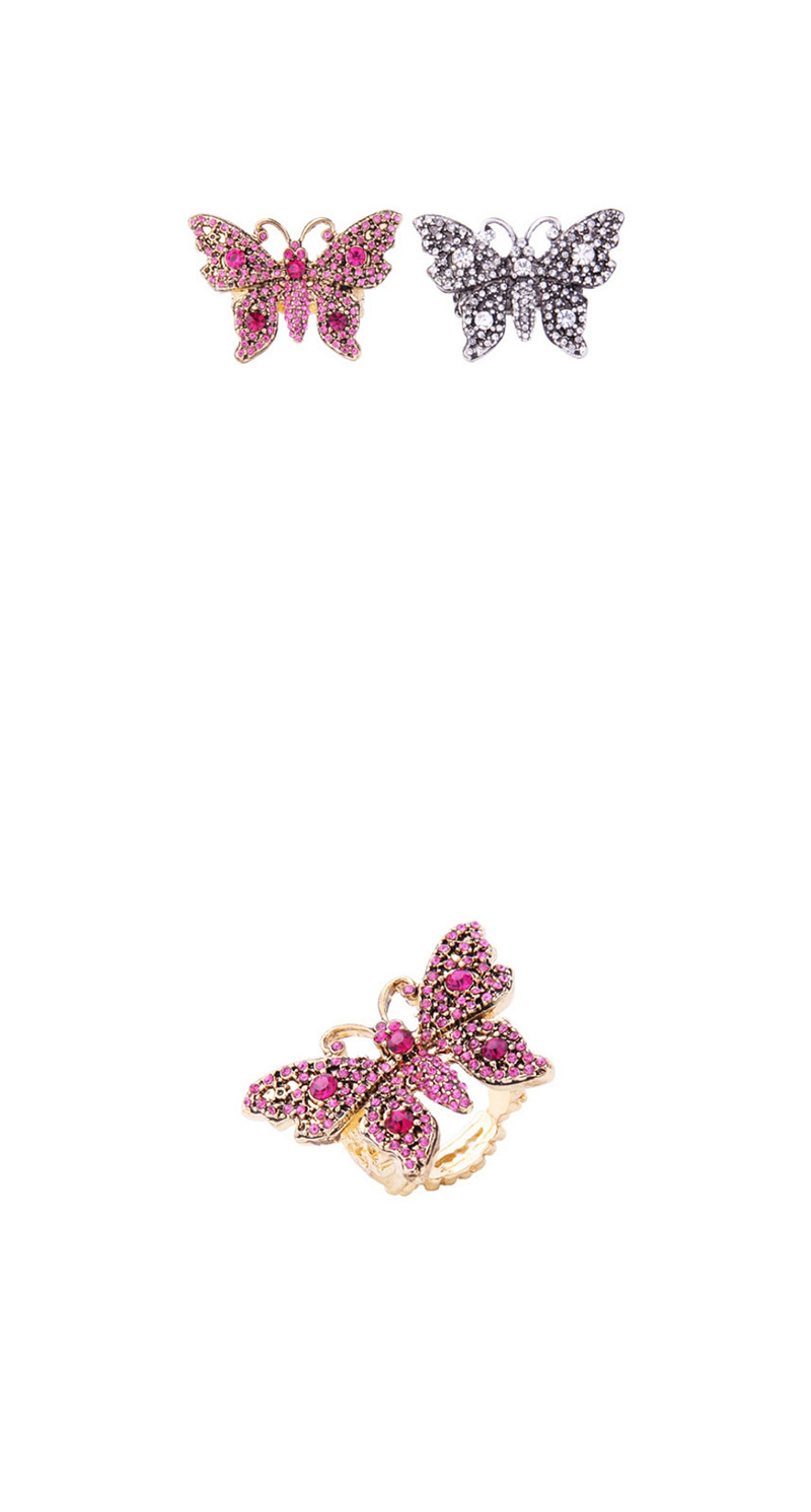 Elegant Silver Color Butterfly Shape Design Simple Ring,Fashion Rings
