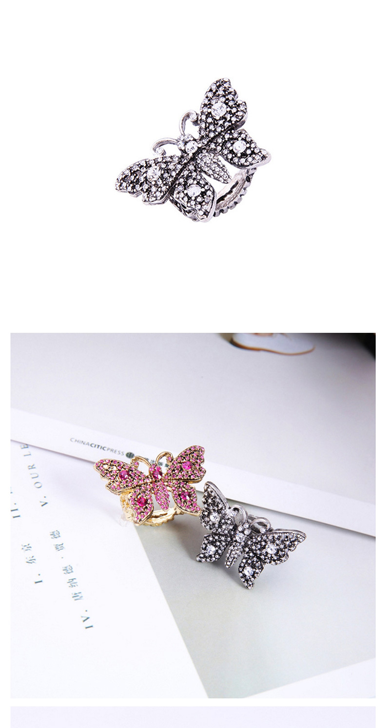 Elegant Silver Color Butterfly Shape Design Simple Ring,Fashion Rings
