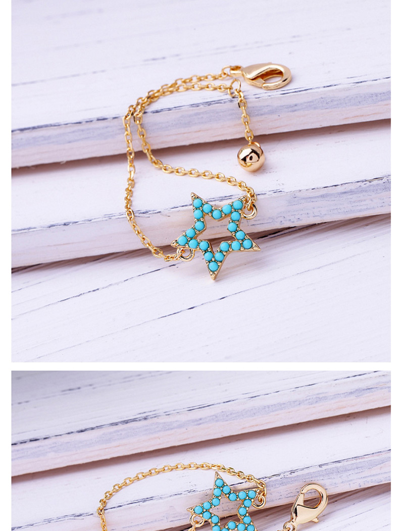 Elegant Blue Star Shape Decorated Bracelet,Fashion Bracelets