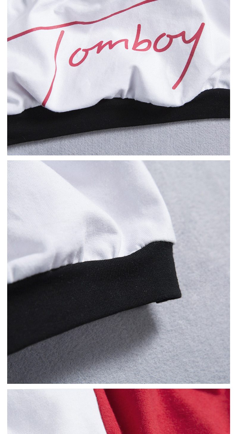 Sexy White Letter Pattern Decorated Simple Vest,SLEEPWEAR & UNDERWEAR