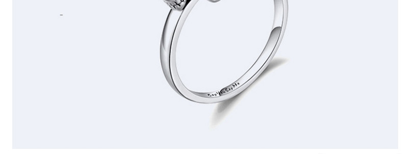 Fashion White Skull&diamond Decorated Pure Color Ring,Fashion Rings