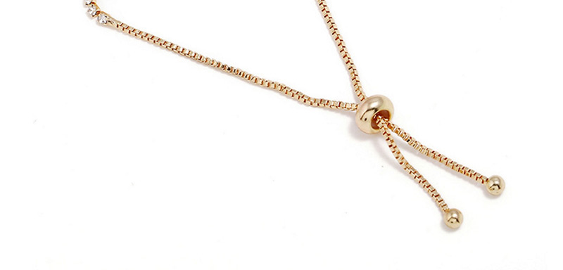 Fashion Gold Color Full Diamond Decorated Adjustable Bracelet,Fashion Bracelets