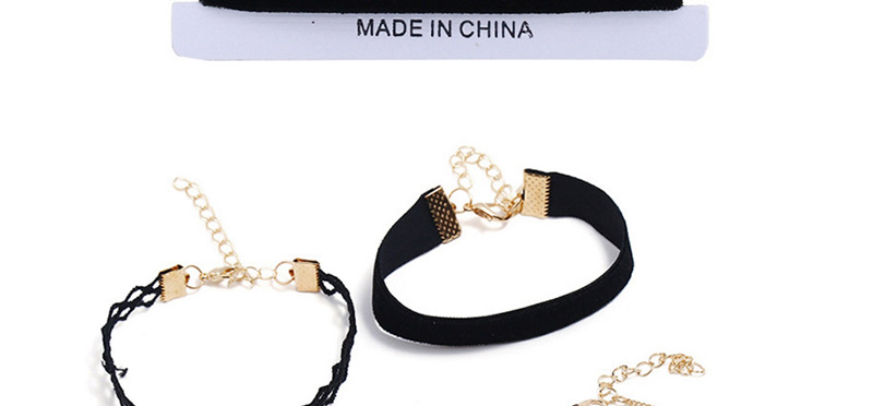 Fashion Black Arrow&lace Decorated Bracelet(5pcs),Fashion Bracelets