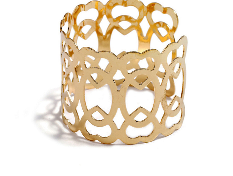 Fashion Gold Color Pure Color Design Hollow Out Bracelet,Fashion Bangles