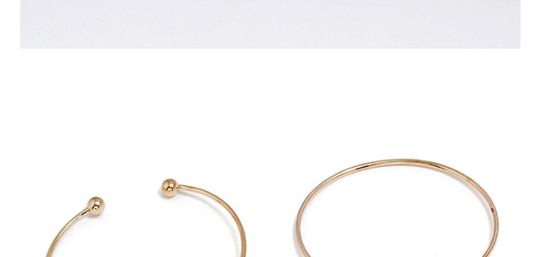 Fashion Gold Color Windbell&bowknot Decorated Bracelet(3pcs),Fashion Bracelets
