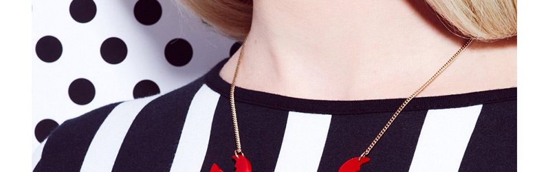 Fashion Black Crayfish Pendant Decorated Necklace,Pendants