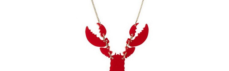Fashion Black Crayfish Pendant Decorated Necklace,Pendants