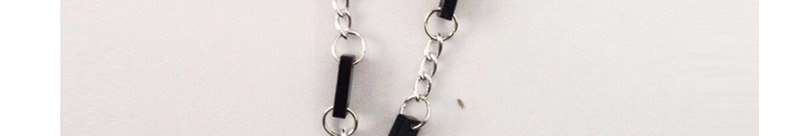 Fashion Black Scissors Pendant Decorated Hip-hop Necklace,Pendants