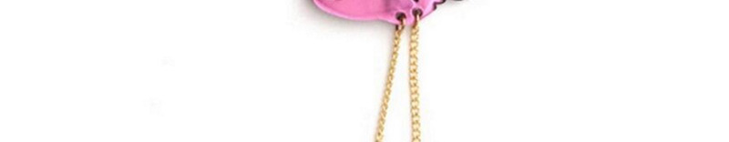 Fashion Pink Flamingo Pendant Decorated Necklace,Pendants