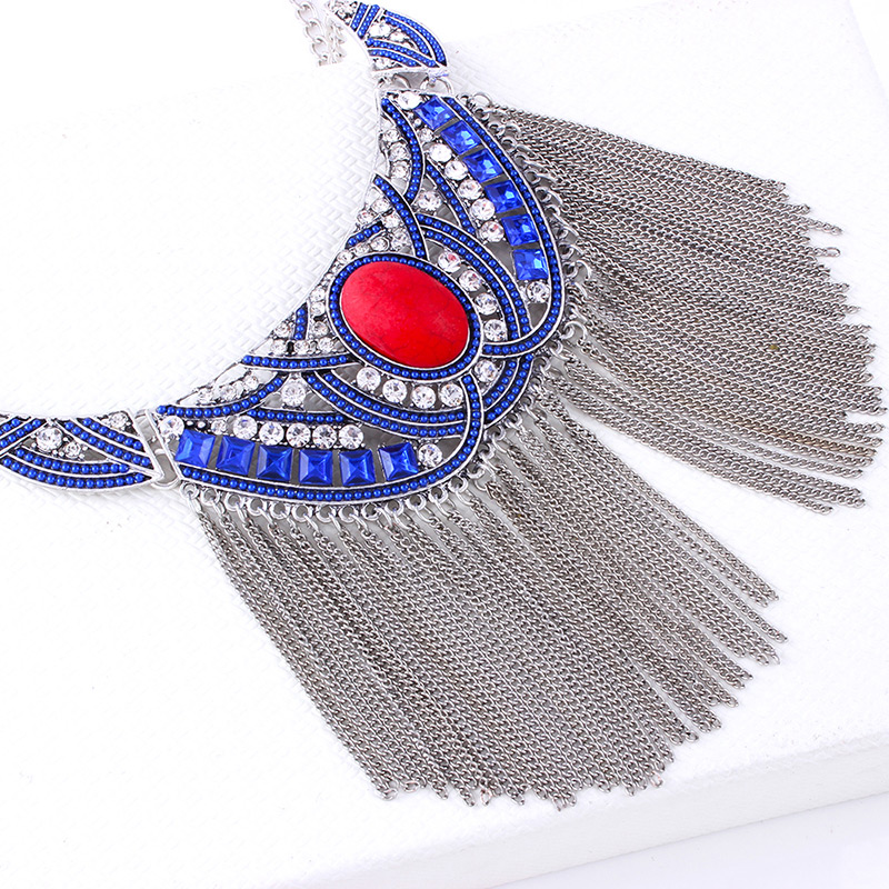 Elegant Black Long Tassel Decorated Jewelry Sets,Jewelry Sets