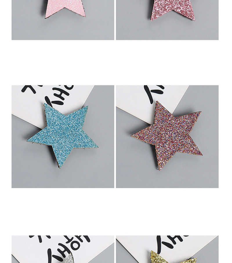 Lovely Light Pink Star Shape Design Child Hair Sticky(1pc),Kids Accessories